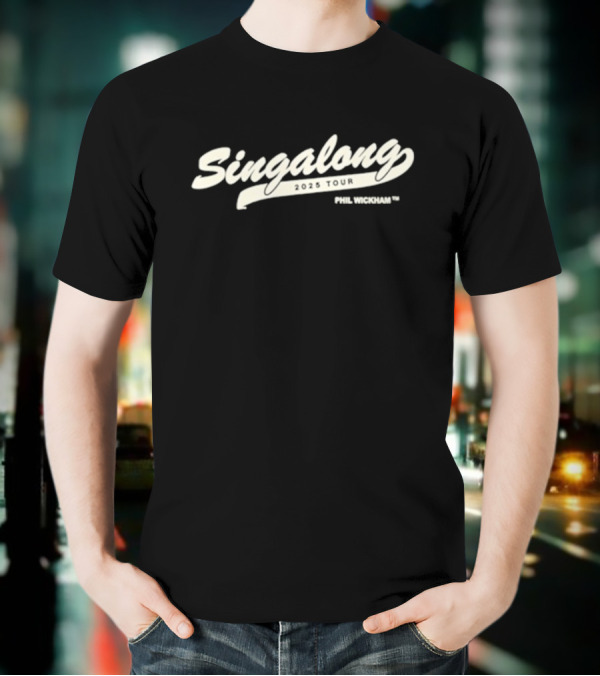 Phil Wickham Singalong 2025 Tour T-Shirt