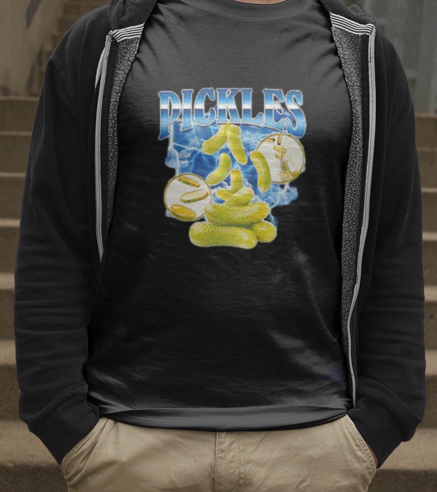 Pickles Lightning And Dill Spears Explosion T-Shirt