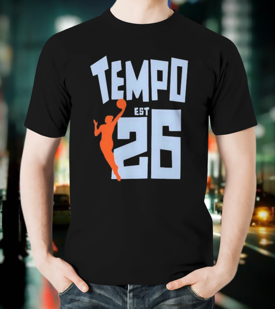 Playa Society Tempo Est 26 Basketball Silhouette Toronto 2026 T-Shirt
