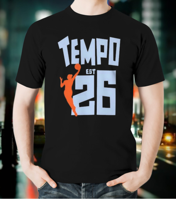 Playa Society Tempo Est 26 Basketball Silhouette Toronto 2026 T-Shirt