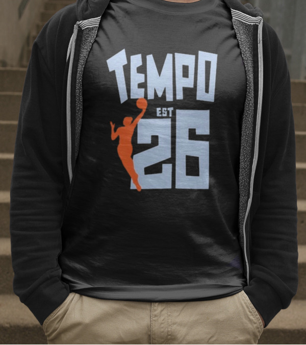 Playa Society Tempo Est 26 Basketball Silhouette Toronto 2026 T-Shirt