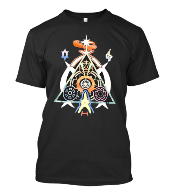 Pokemon Legendary Trio And Unown Symbols T-Shirt