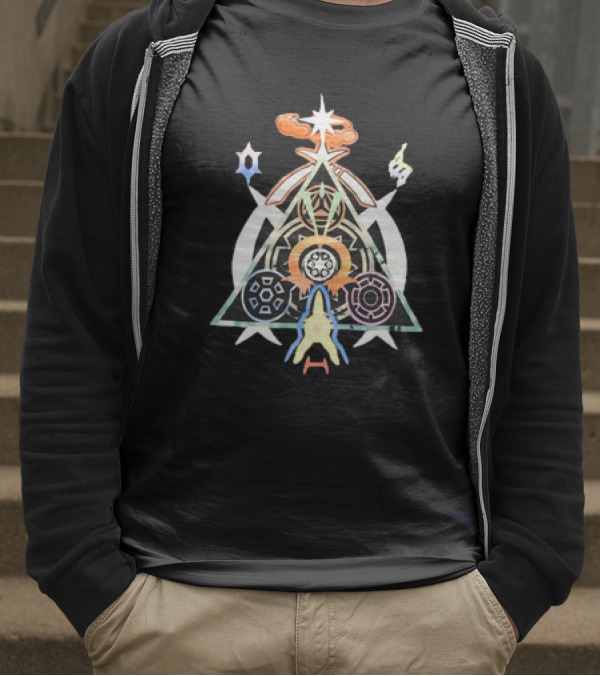 Pokemon Legendary Trio And Unown Symbols T-Shirt