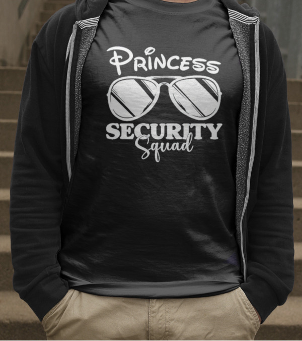 Princess Security Squad Sunglasses Fun T-Shirt