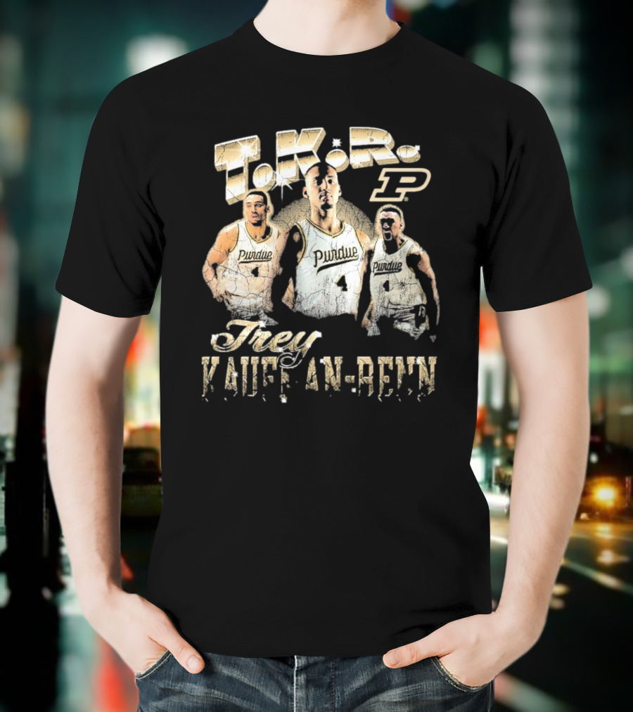 Purdue Basketball TKR Trey Kaufman-Renn Vintage 90s T-Shirt