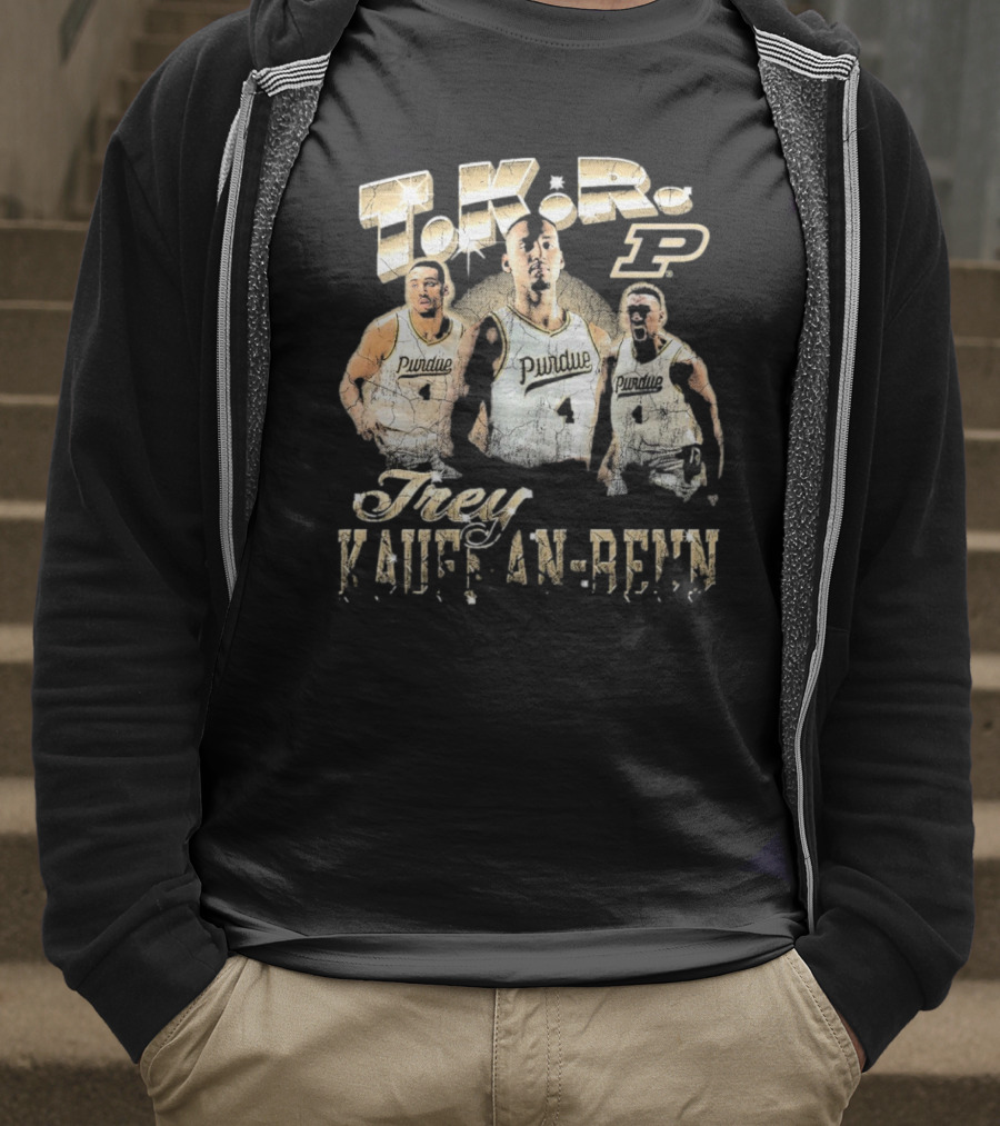 Purdue Basketball TKR Trey Kaufman-Renn Vintage 90s T-Shirt