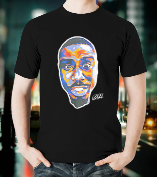 Premi Sterlin Vibrant Expression Face Art T-Shirt