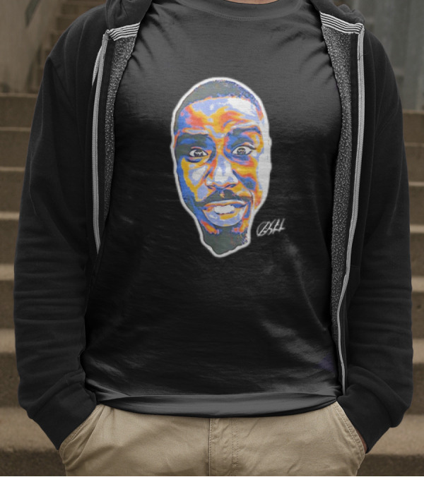 Premi Sterlin Vibrant Expression Face Art T-Shirt