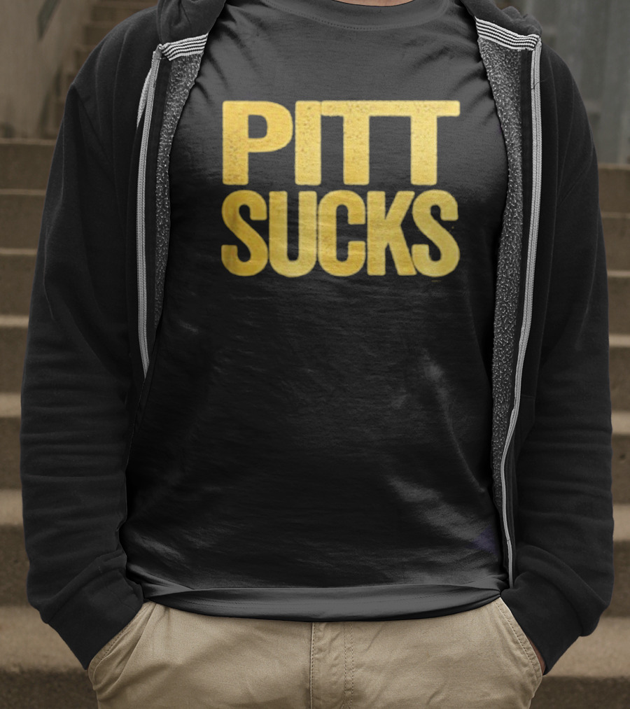 West Virginia Mountaineers Pitt Sucks T-Shirt
