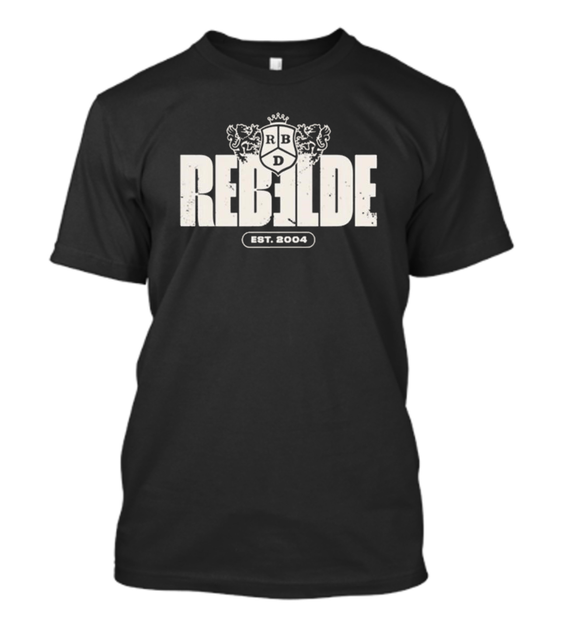 Rebelde RBD Emblem Est 2004 Crest Logo T-Shirt