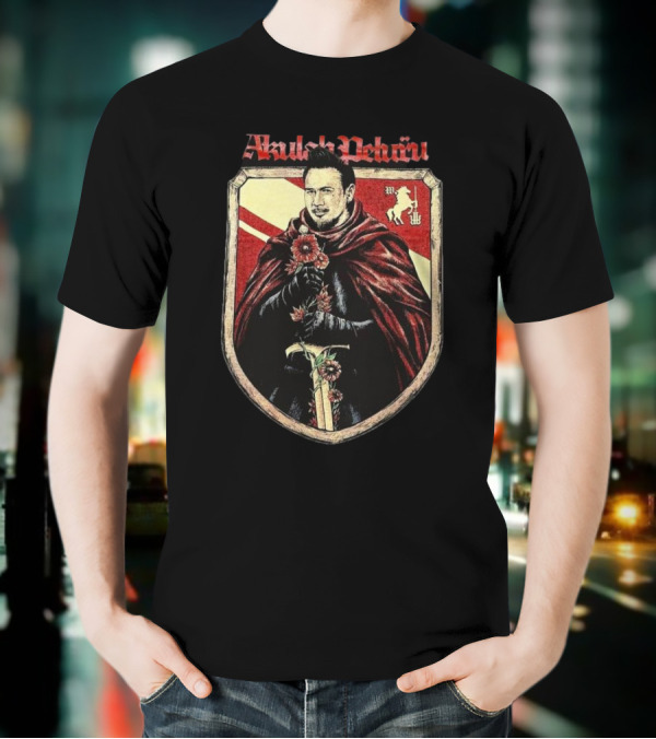 Rebellion Rose X Jrd Sid Akulah Peluru 2025 Knight Rose Emblem T-Shirt