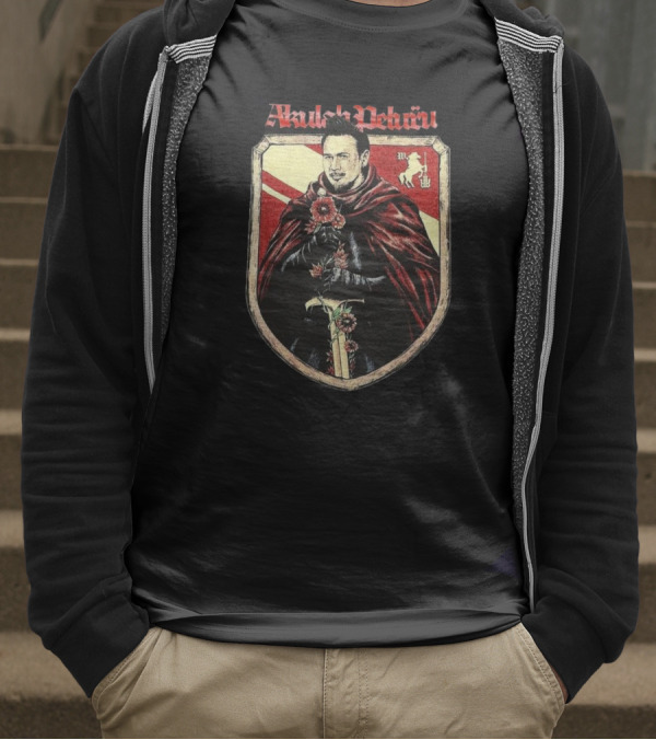 Rebellion Rose X Jrd Sid Akulah Peluru 2025 Knight Rose Emblem T-Shirt