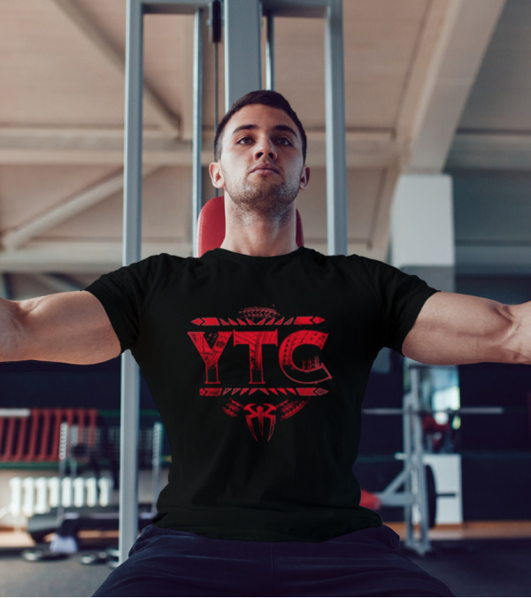 Roman Reigns YTC Red Tribal Insignia T-Shirt