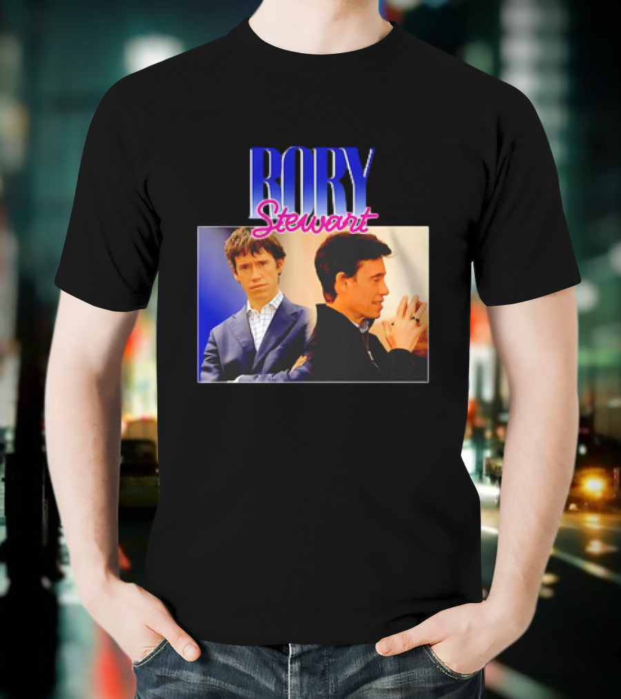Rory Stewart Retro Style Dual Image T-Shirt