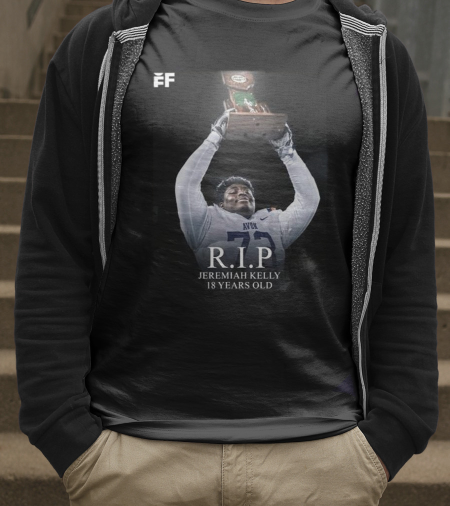 R.I.P Jeremiah Kelly 18 Years Old Avon Trophy Tribute T-Shirt