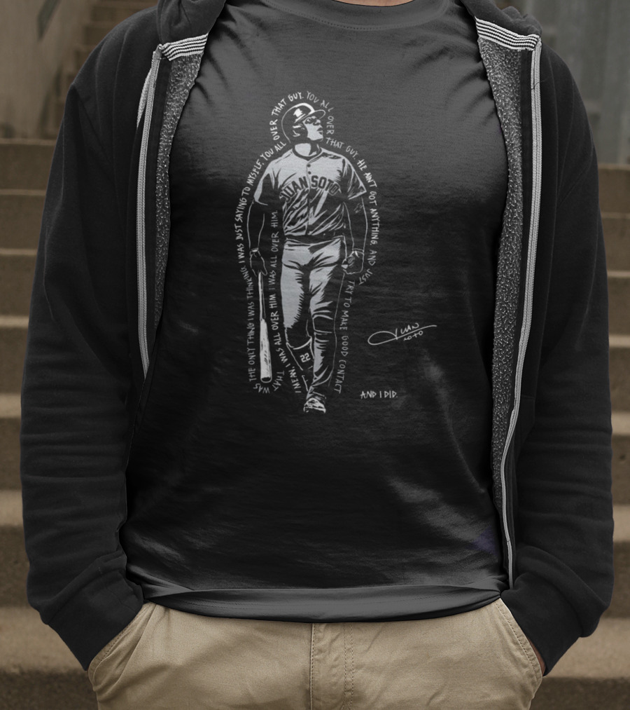 Roto Juan Soto I Was All Over Him Signature That Guy You All Over Him T-Shirt