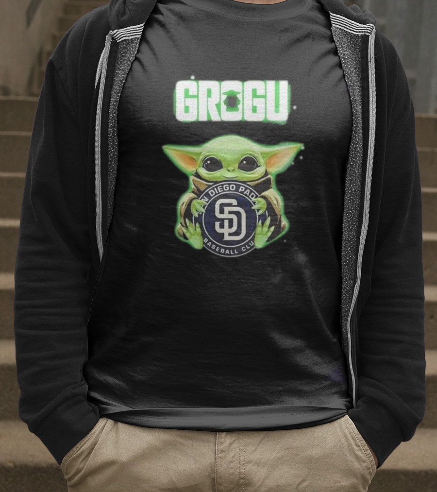 San Diego Padres Baseball Club Grogu 2025 T-Shirt