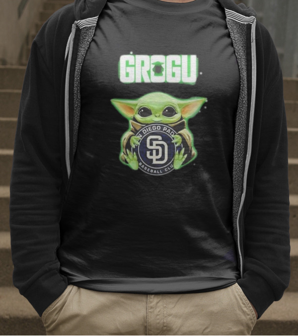 San Diego Padres Baseball Club Grogu 2025 T-Shirt