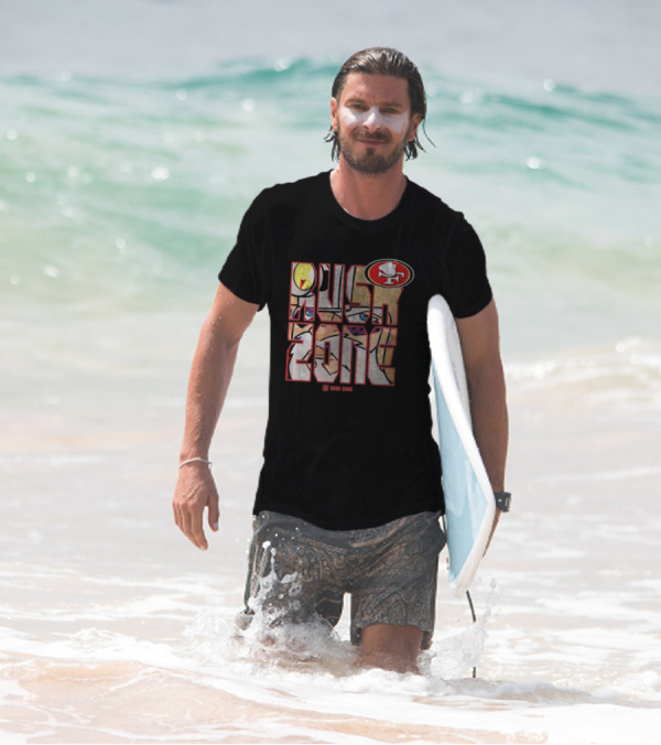 San Francisco 49ers NFL Rush Zone Cartoon Football T-Shirt