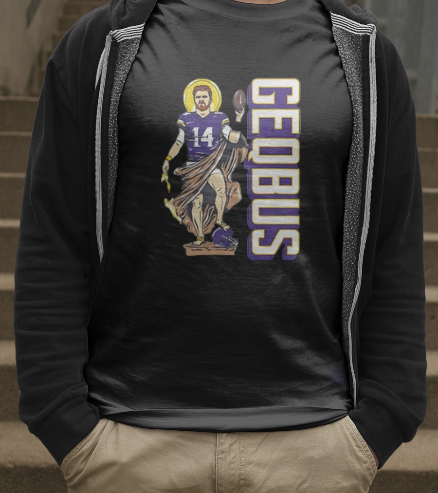Sam Darnold GEQBUS 14 Minnesota Vikings T-Shirt