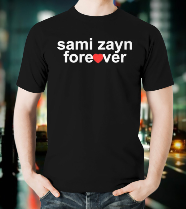Sami Zayn Forever Heart Logo T-Shirt