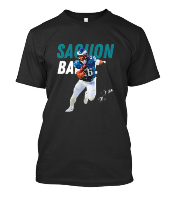 Saquon Barkley Philadelphia Eagles 26 Signature Edition T-Shirt