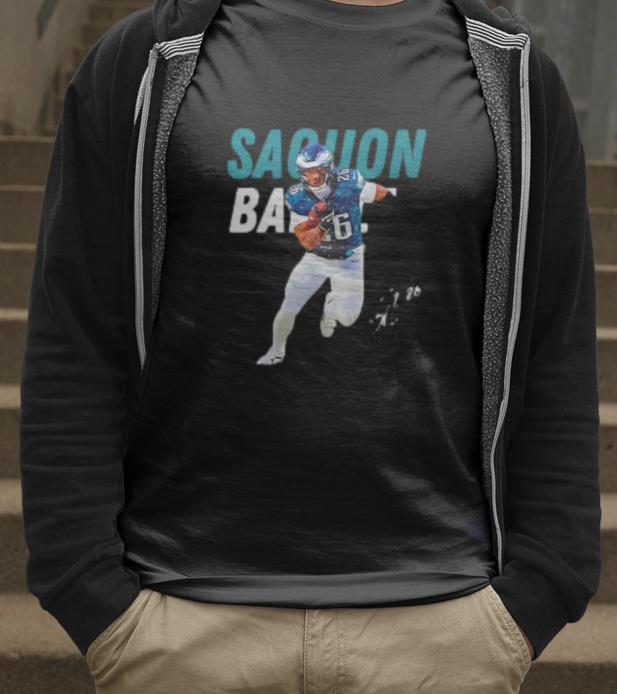 Saquon Barkley Philadelphia Eagles 26 Signature Edition T-Shirt
