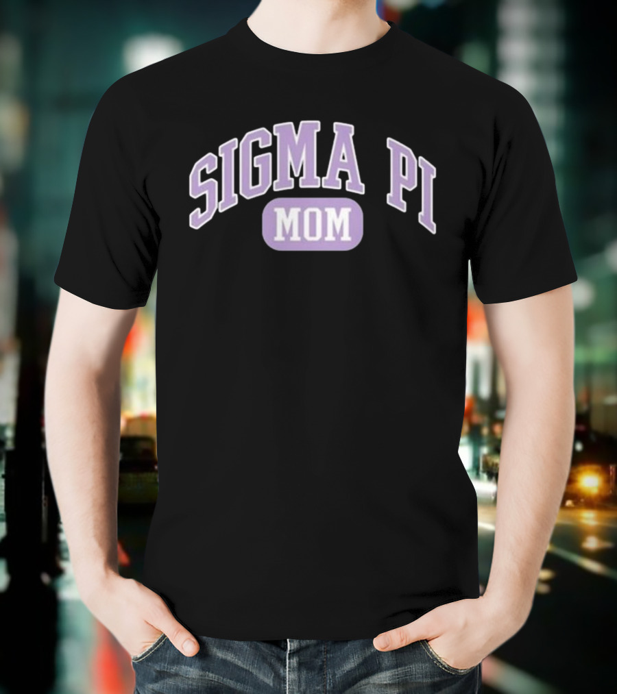 Sigma Pi Mom Collegiate Greek Letters T-Shirt