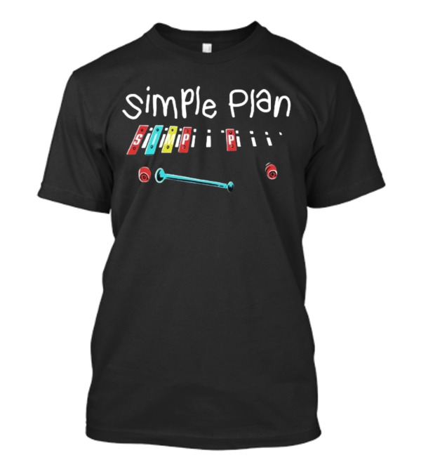 Simple Plan Xylophone SIMPI Onesie T-Shirt