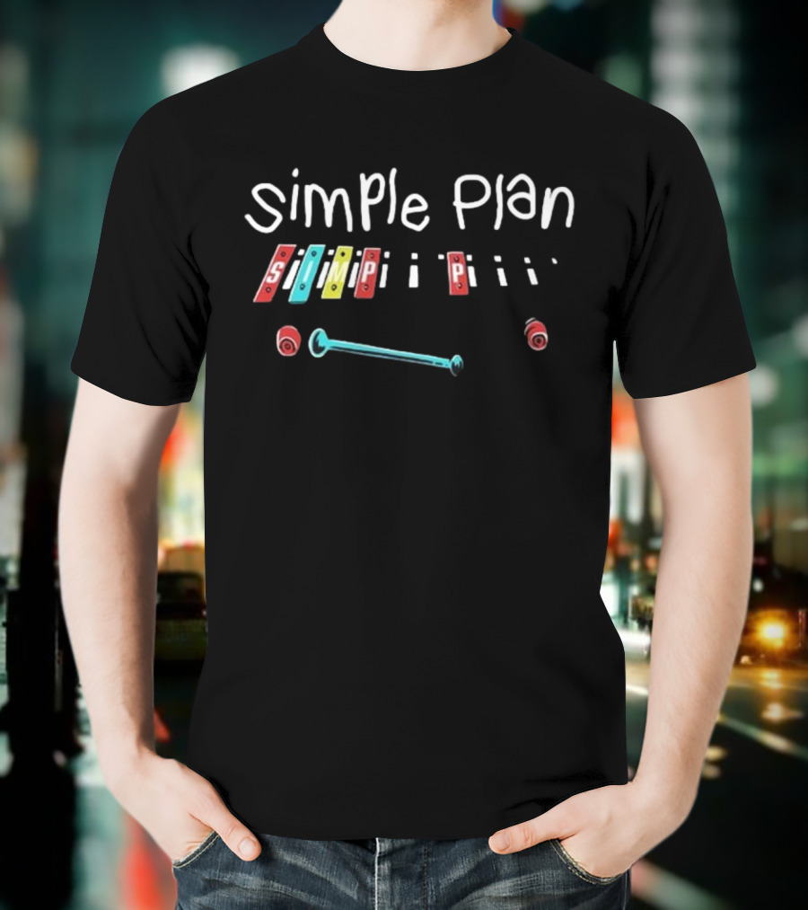 Simple Plan Xylophone SIMPI Onesie T-Shirt