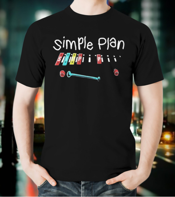 Simple Plan Xylophone SIMPI Onesie T-Shirt