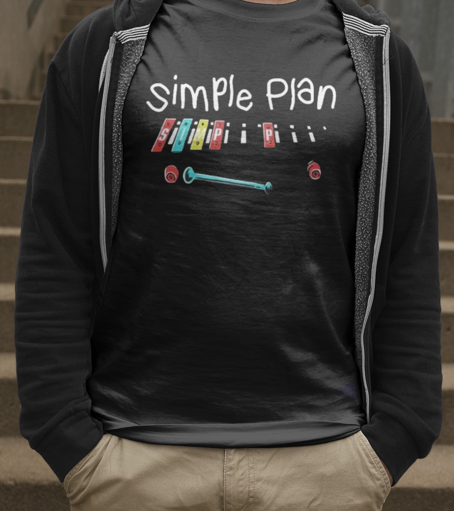 Simple Plan Xylophone SIMPI Onesie T-Shirt