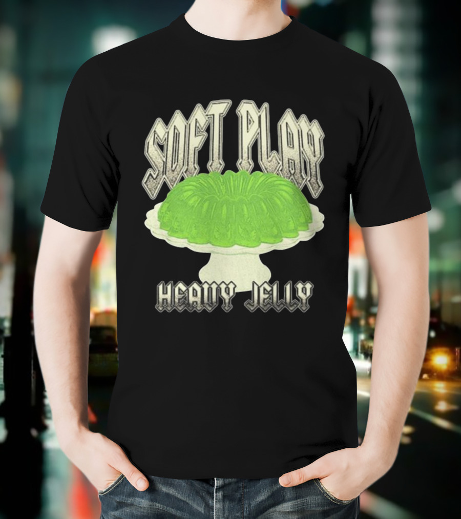 Soft Play Heavy Jelly Vintage Style Dessert Graphic T-Shirt