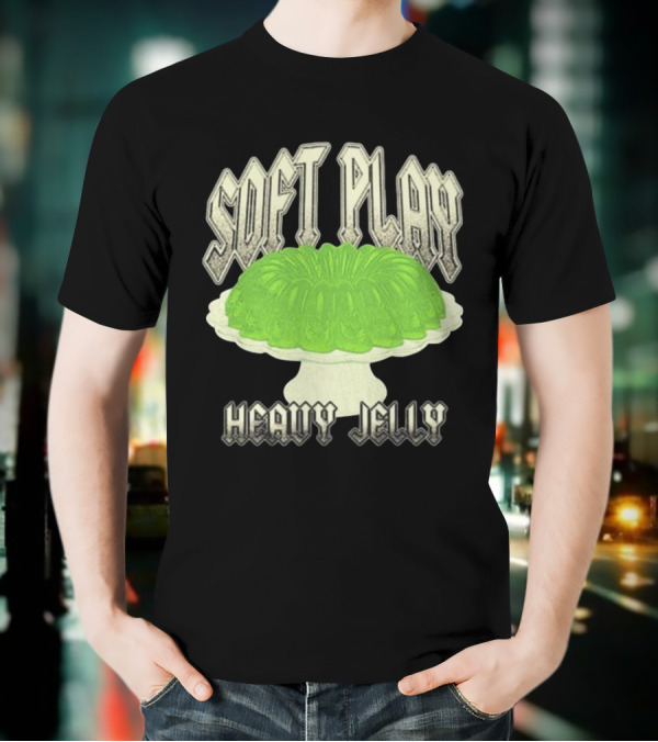 Soft Play Heavy Jelly Vintage Style Dessert Graphic T-Shirt