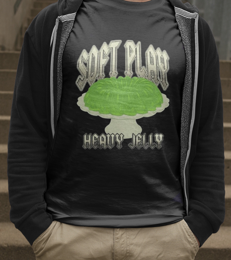 Soft Play Heavy Jelly Vintage Style Dessert Graphic T-Shirt