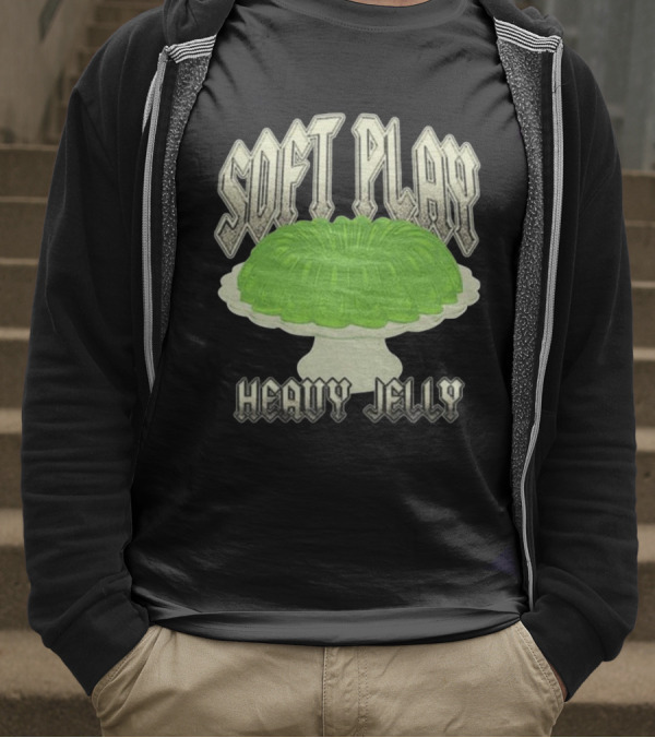 Soft Play Heavy Jelly Vintage Style Dessert Graphic T-Shirt