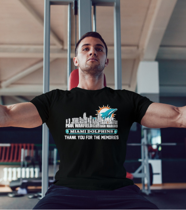 Skyline Miami Dolphins Limited Edition Thank You For The Memories T-Shirt