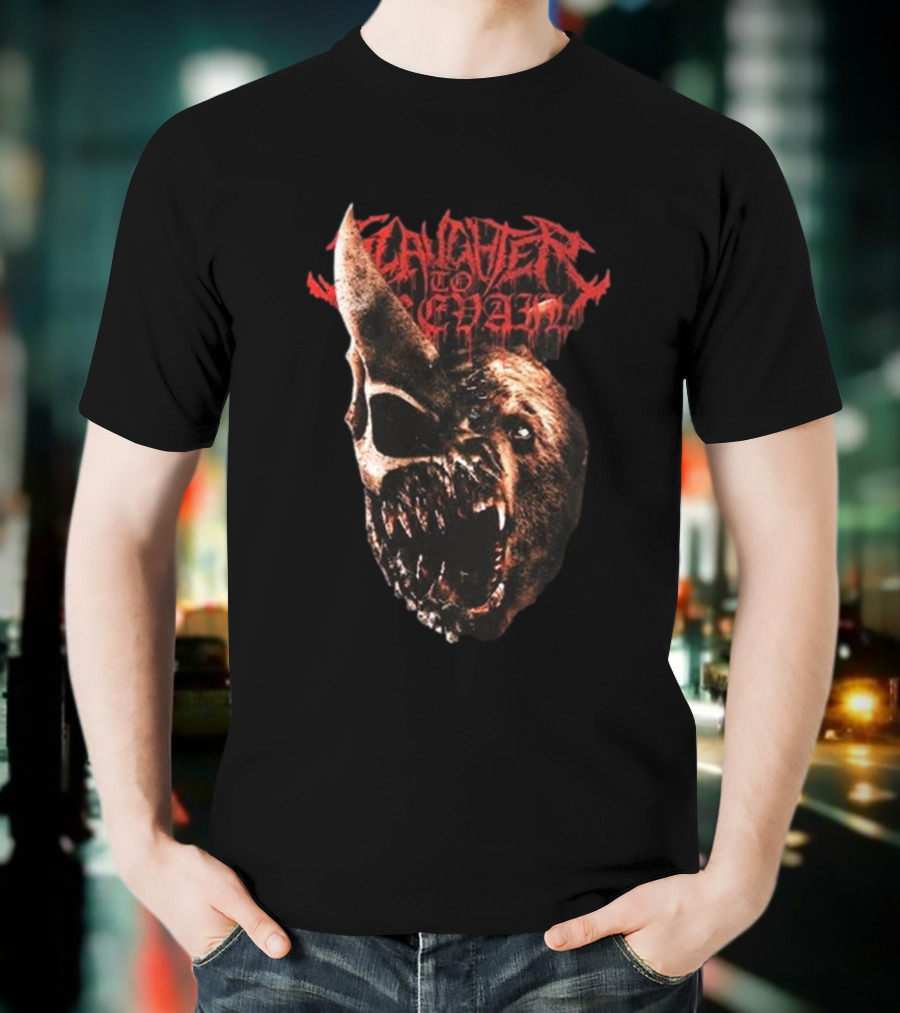 Slaughter To Prevail Grizzly Skull Horned Beast T-Shirt