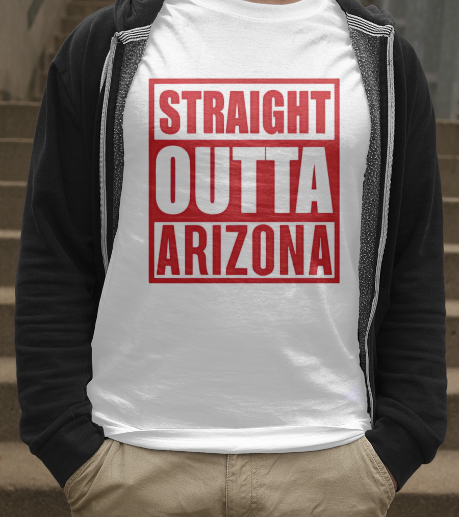 Straight Outta Arizona Diamondbacks T-Shirt