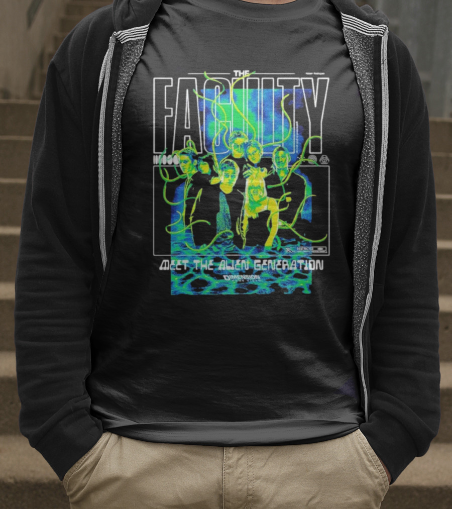 The Faculty Meet The Alien Generation Dimension Films T-Shirt