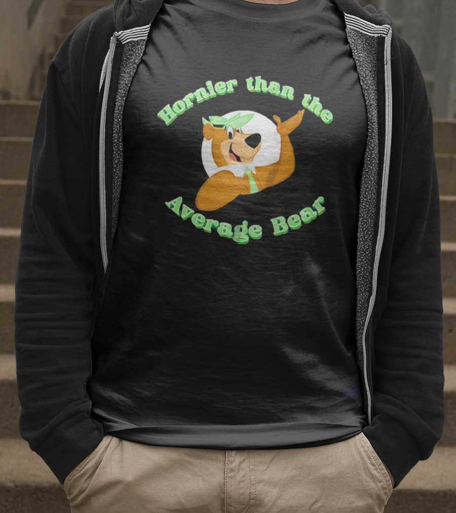 Hornier Than The Average Bear Yogi Bear T-Shirt