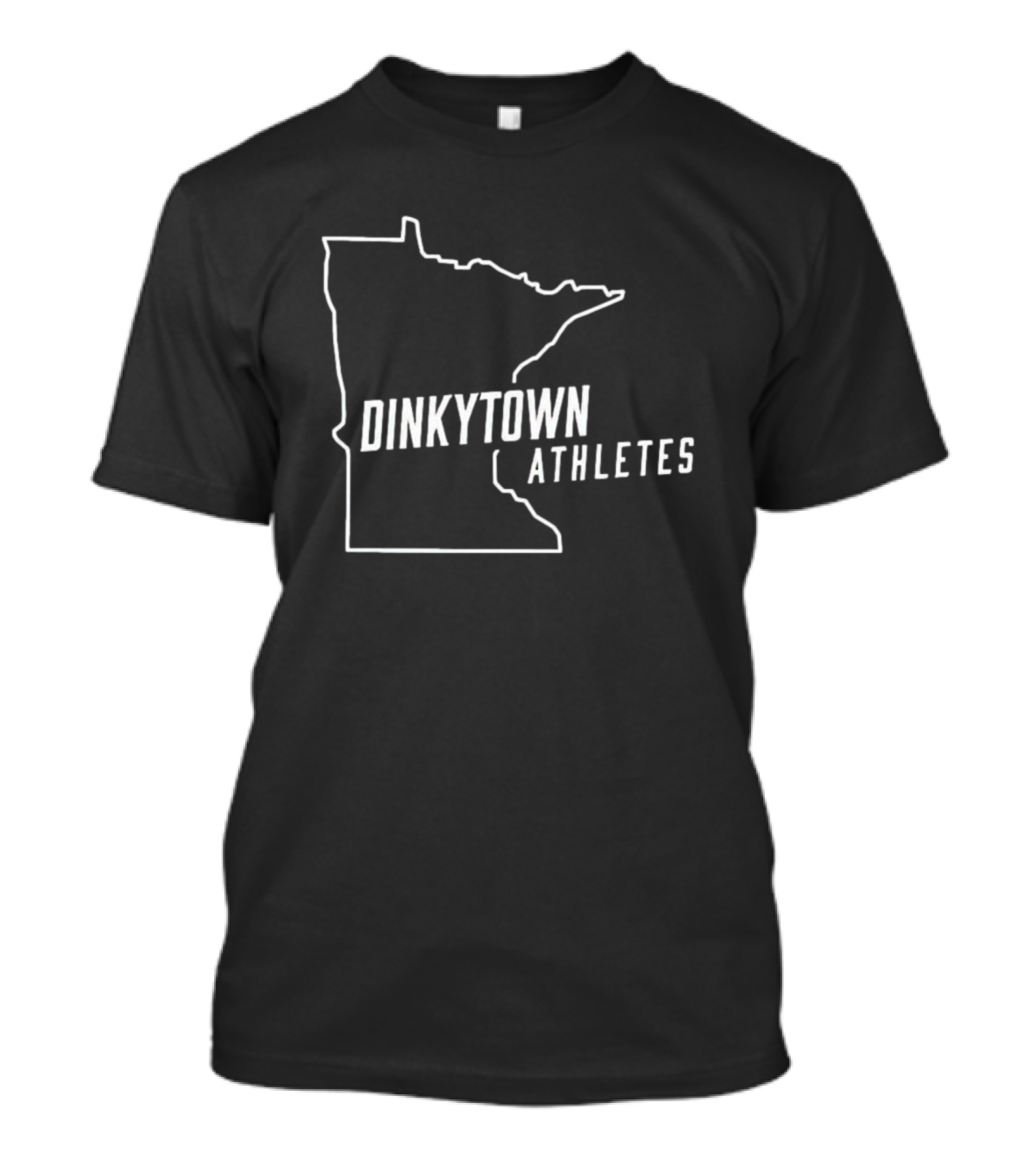 Ben Johnson Dinkytown Athletes Minnesota Outline T-Shirt