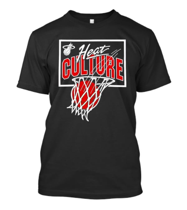 Heat Culture Basketball Net Miami Heat T-Shirt