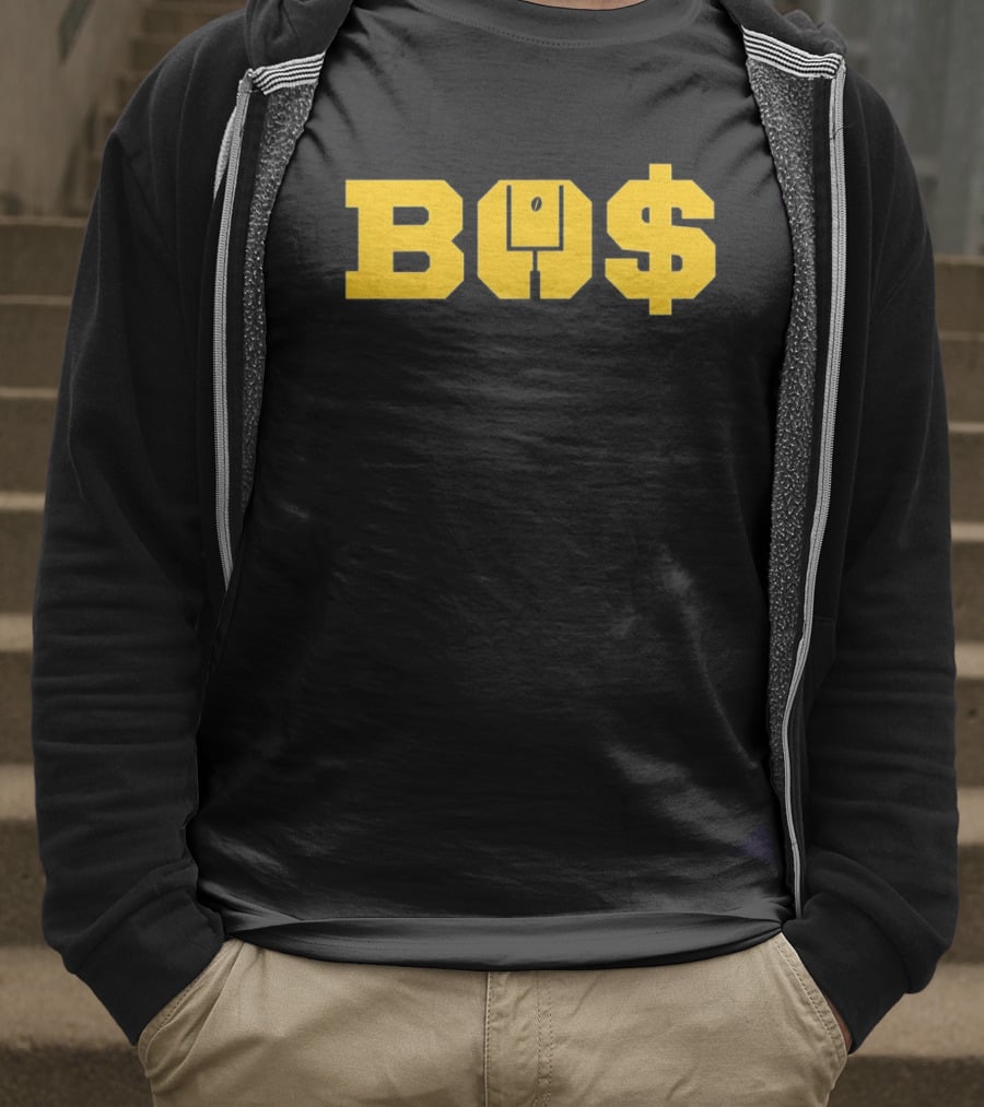 Pittsburgh BO$ Yellow Football T-Shirt