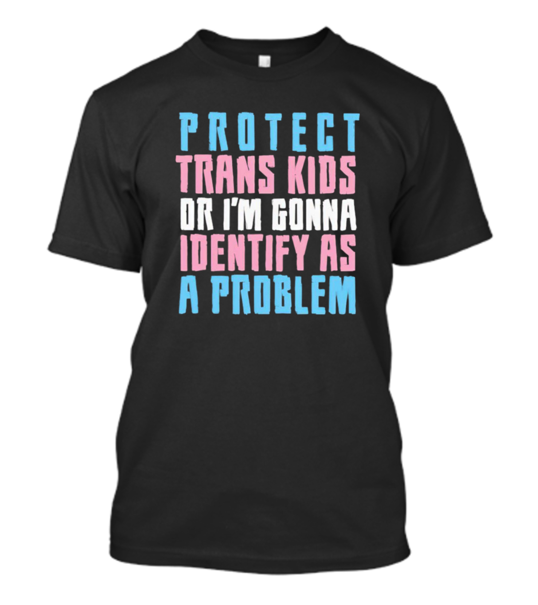 Protect Trans Kids Or I’m Gonna Identify As A Problem T-Shirt