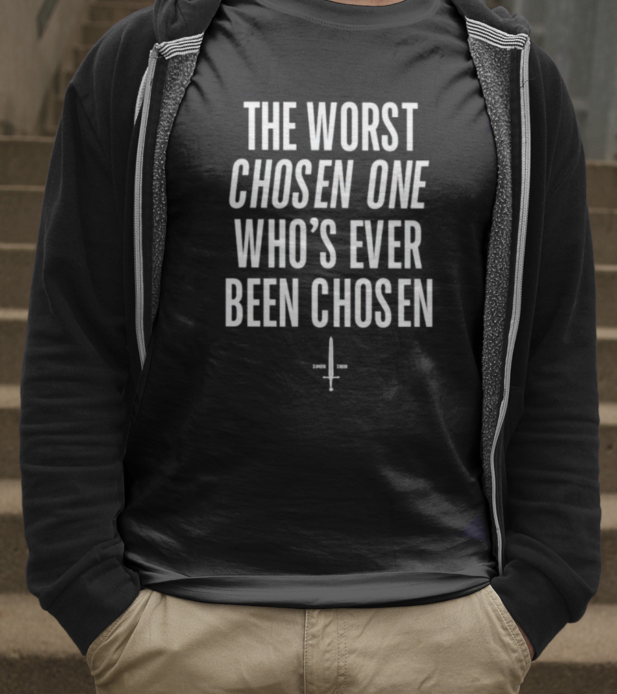 The Worst Chosen One Who's Ever Been Chosen Sword Symbol Simon Snow T-Shirt