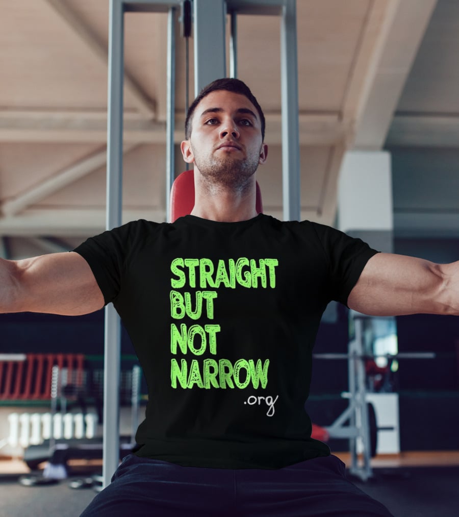 Josh Hutcherson Straight But Not Narrow Support .Org T-Shirt