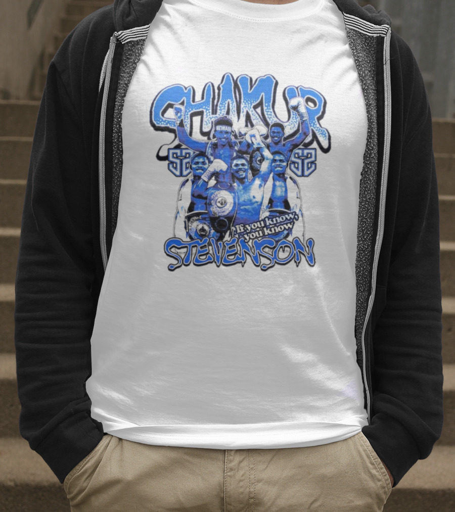 Shakur Stevenson Newark Fight April 8th Boxing Champion T-Shirt