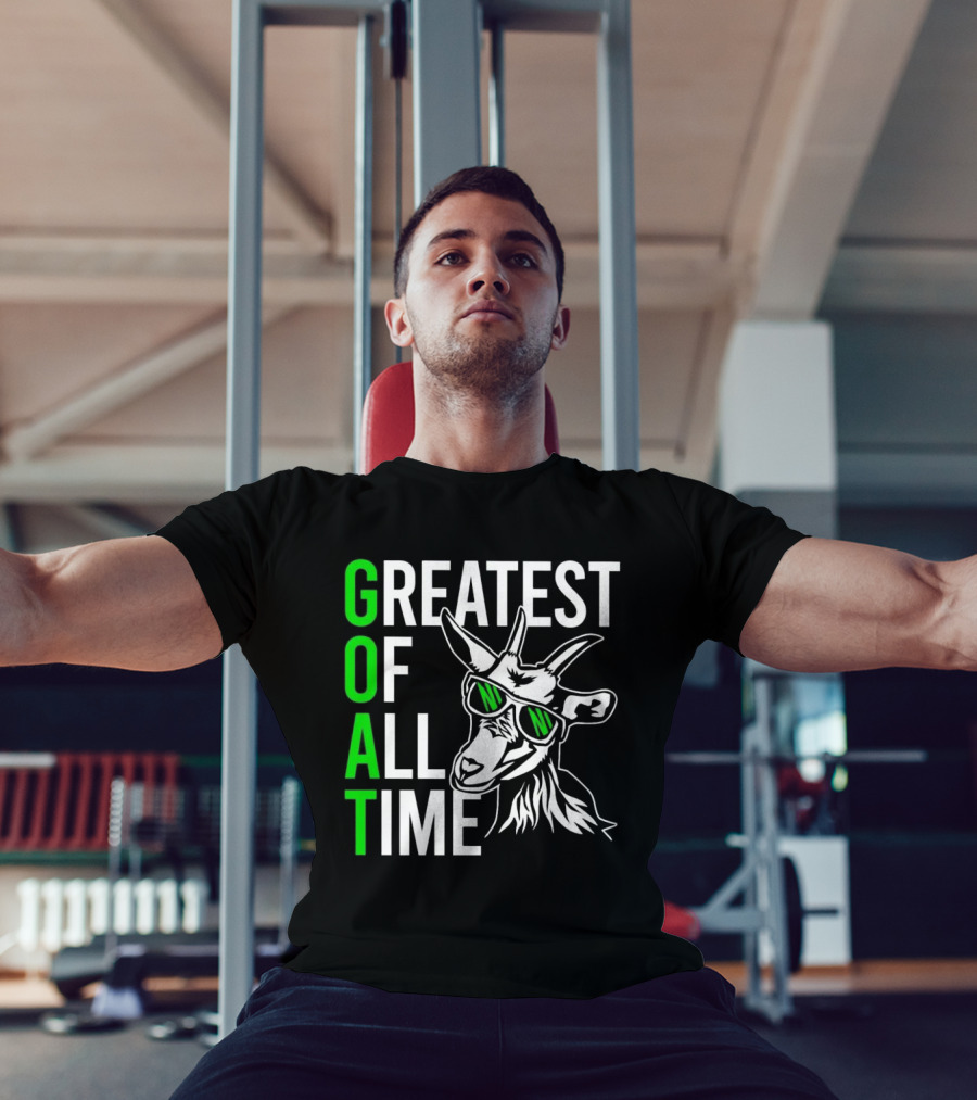 GOAT Greatest Of All Time Cool Sunglasses Goat T-Shirt