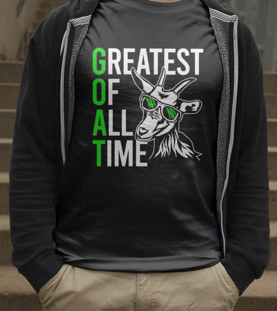 GOAT Greatest Of All Time Cool Sunglasses Goat T-Shirt